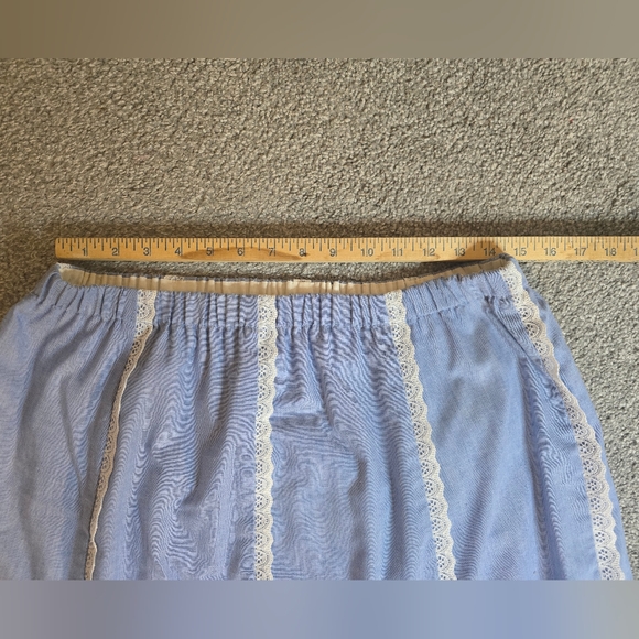 Pitchfork Brand Skirt Small Oversized Cowgirl Western Dance Countryside Chic - Picture 6 of 8